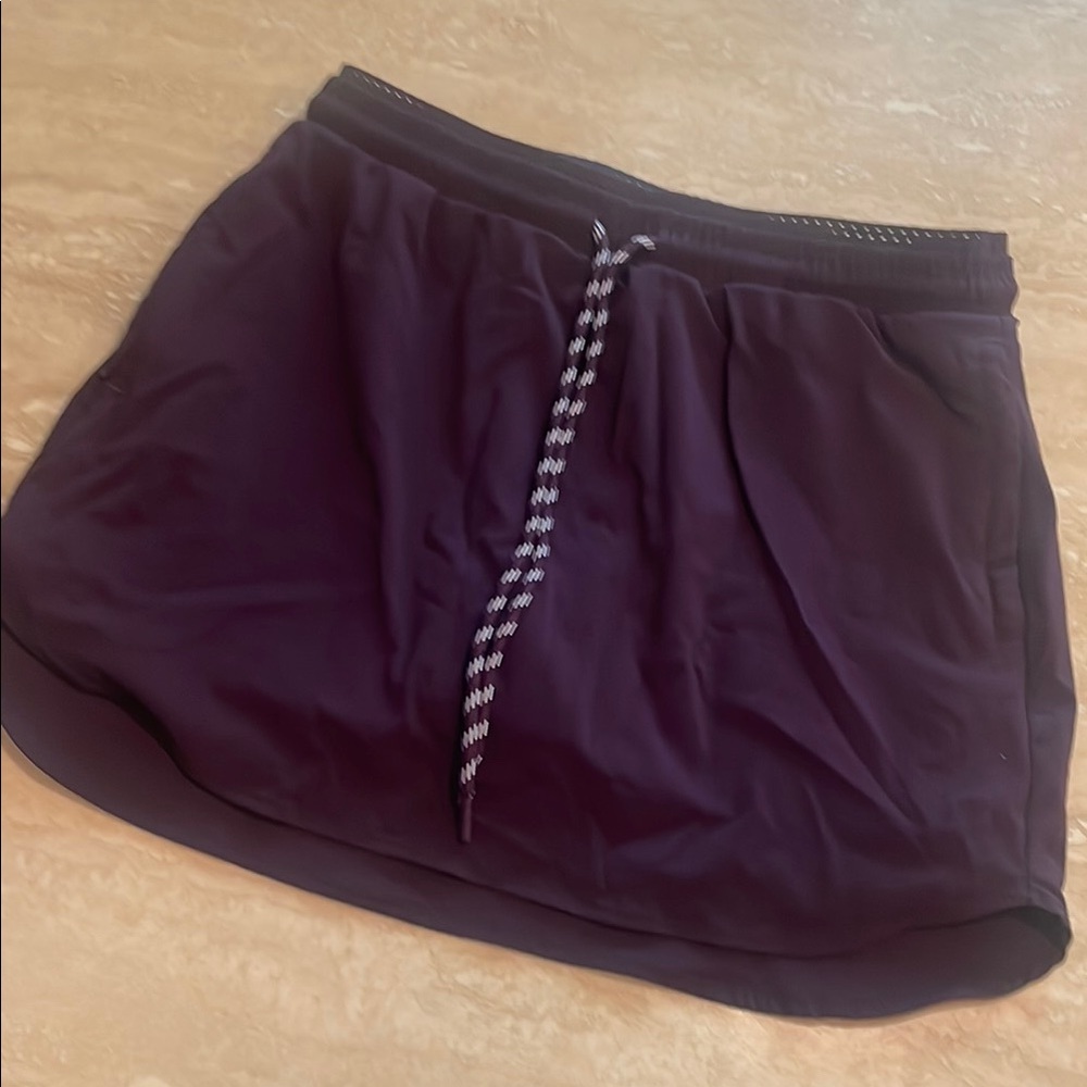 Purple Women’s size small Tennis Skort Athleisure Preppy Drawstring